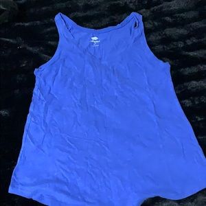 Plain royal blue tank top